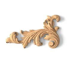 Wooden inlay for decorating doors, walls, ceilings, or furniture