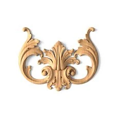 Wooden decorative element for interior design