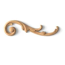 Decor made of natural wood: carved inlay N-290R