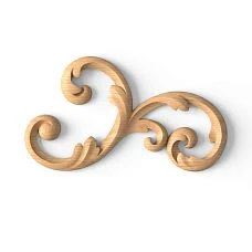 Carved Wooden Insert N-297R