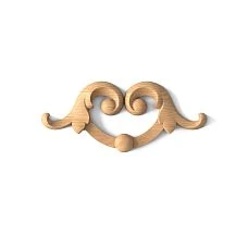 Classic decor for furniture made of solid oak or beech