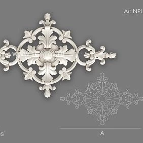 Polyurethane decorative element NPU-154