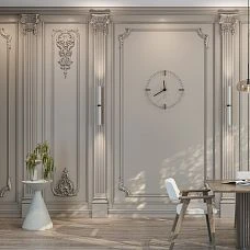Application of the carved pilaster PLM-019 in interior design