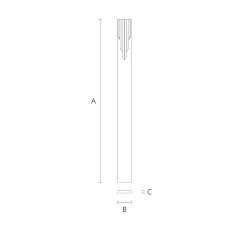 PLM-021 Pilaster Drawing