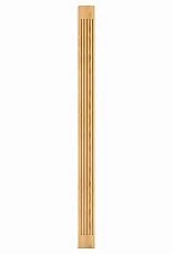 Carved pilaster PLM-018 made of oak for interior