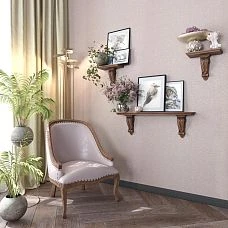 Carved shelf PKR-012.1 as an elegant decorative element in a classic interior.