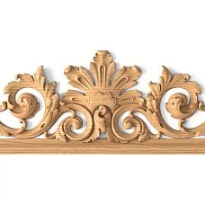 Detailed View of Carved Frame RM-009