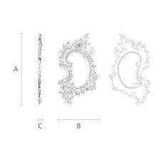 Carved Frame RM-016 for Artwork Drawing