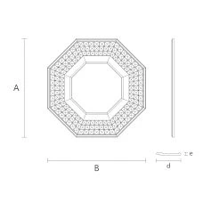 Carved Frame RM-033 Drawing