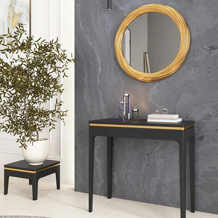 Carved frame RM-035 photo in interior in modern design