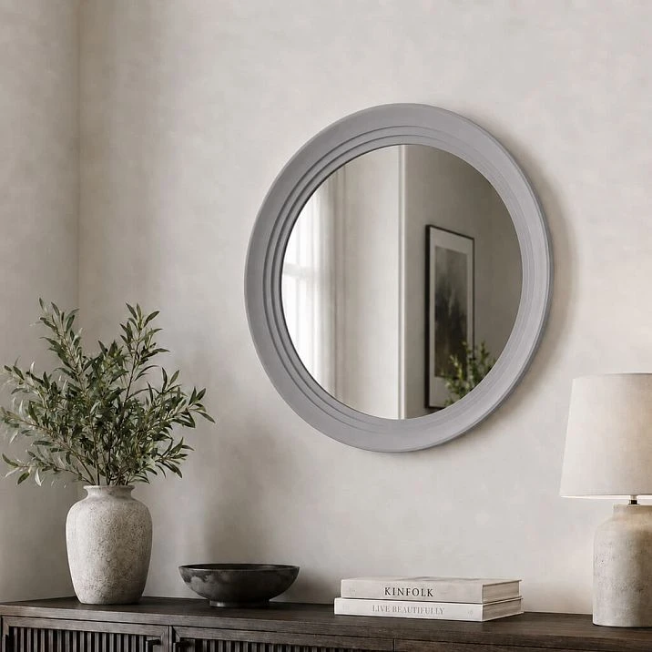 Carved MDF frame RM-040 for mirror in interior