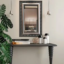Carved frame RM-044 from MDF interior photo