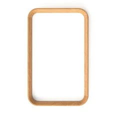 Carved Frame RM-052 from Oak and Birch for Pictures and Mirrors, Classic Natural Wood Framing