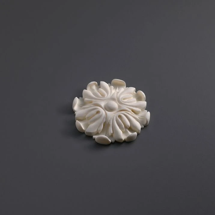 Polyurethane ceiling rosettes - stylish design and cable concealment for chandeliers