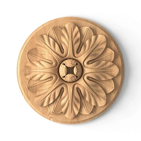 Wooden rose R-041