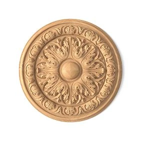 Wooden ceiling rosette R-049.1