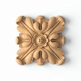 Wooden rose R-051