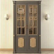 Wooden door inlays, wooden rosette R-056