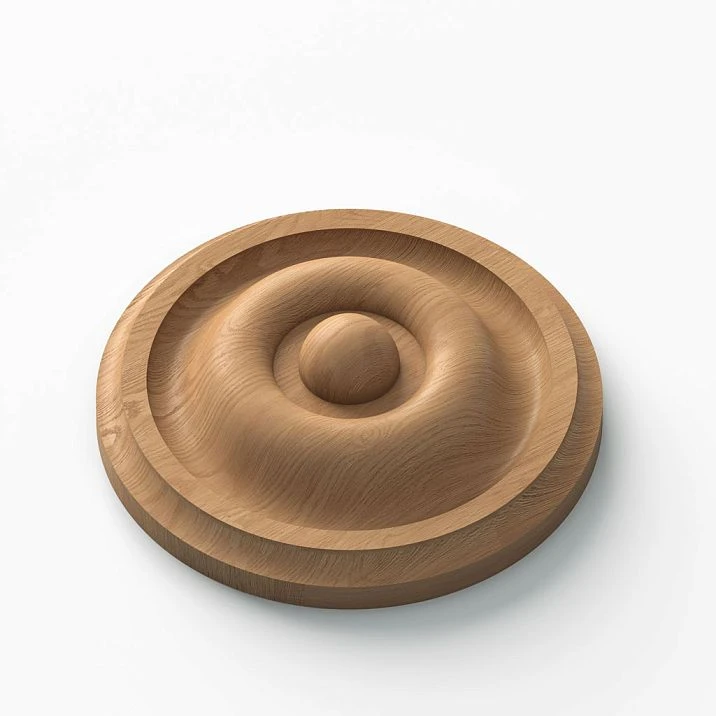 Architectural Element Carved Rosette R-057