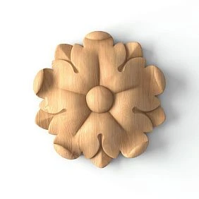 Wooden rose R-070