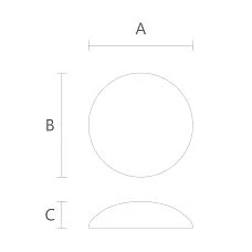 Wooden socket R-084 drawing
