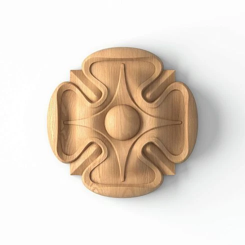 Wooden Rosette R-003