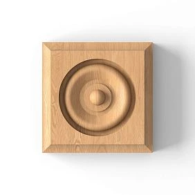 Wooden rose R-012