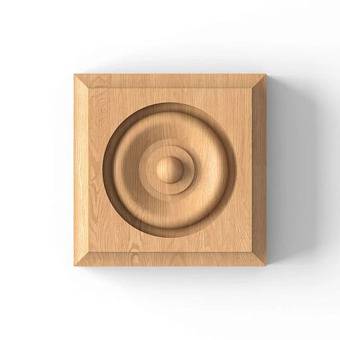 Wooden rose R-012
