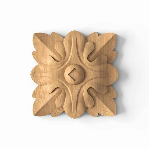 Wooden rose R-013