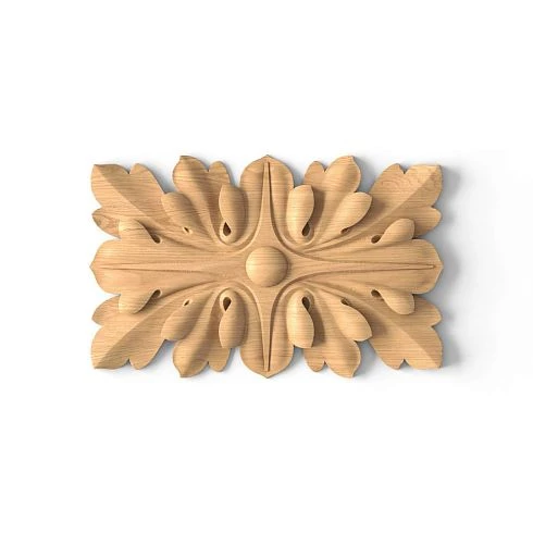 Wooden rose R-020