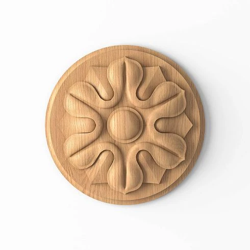 Wooden Rose R-027