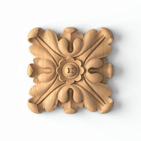 Wooden rose R-051