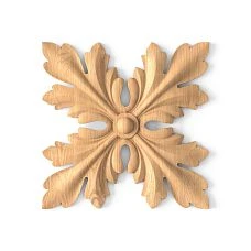 Decorative Rosewood Rosette R-053