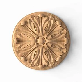 Wooden rosette R-054