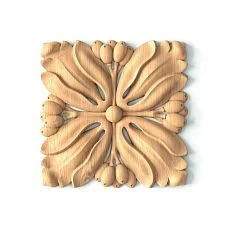 Detailed Carving of Rosette R-062