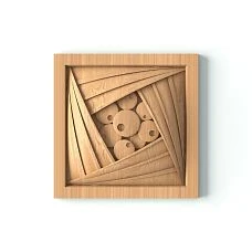 Exclusive Interior Decor Carved Rose R-066