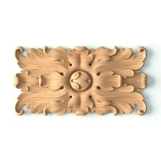Carved Rose R-068 from Oak R-068