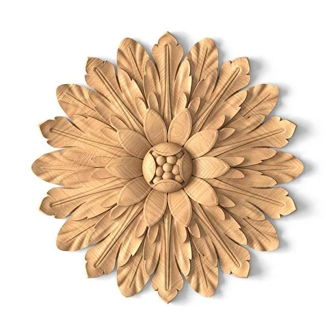 Wooden rose R-072