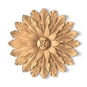 Wooden rose R-072