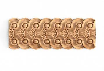 Decorative molding K-068 from oak or beech