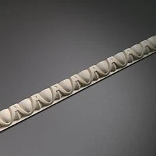 Decorative molding KPU-116, relief molding from polyurethane for living room, bedroom, office