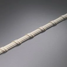 Decorative molding KPU-094R, right decorative molding element, paired part for symmetrical decoration
