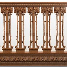 Carved molding K-025 for finishing wooden items