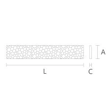 Carved molding K-127 drawing