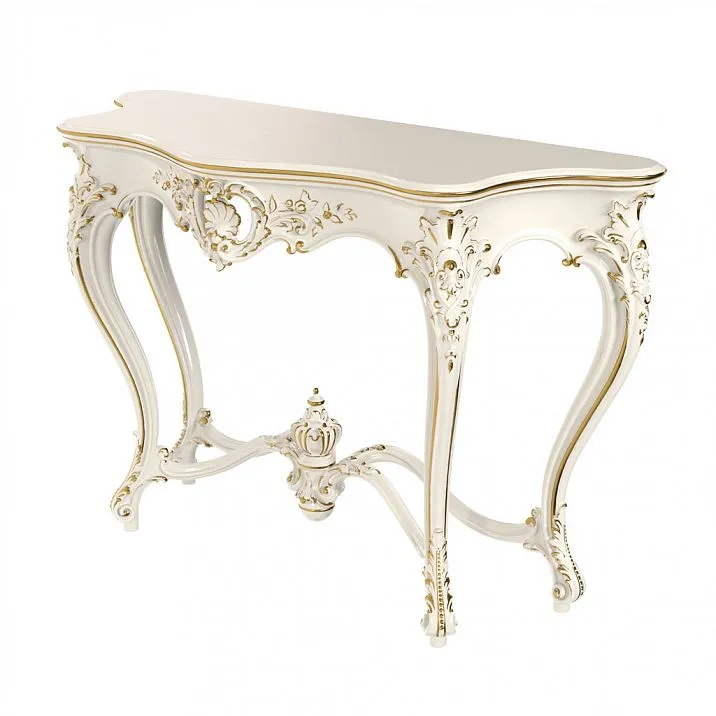 Wooden pedestal STL-015 with tabletop, decorative table