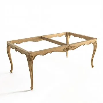 STL-021 table pedestal made of solid oak
