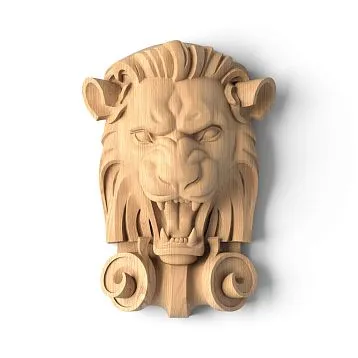 Carved mask M-014