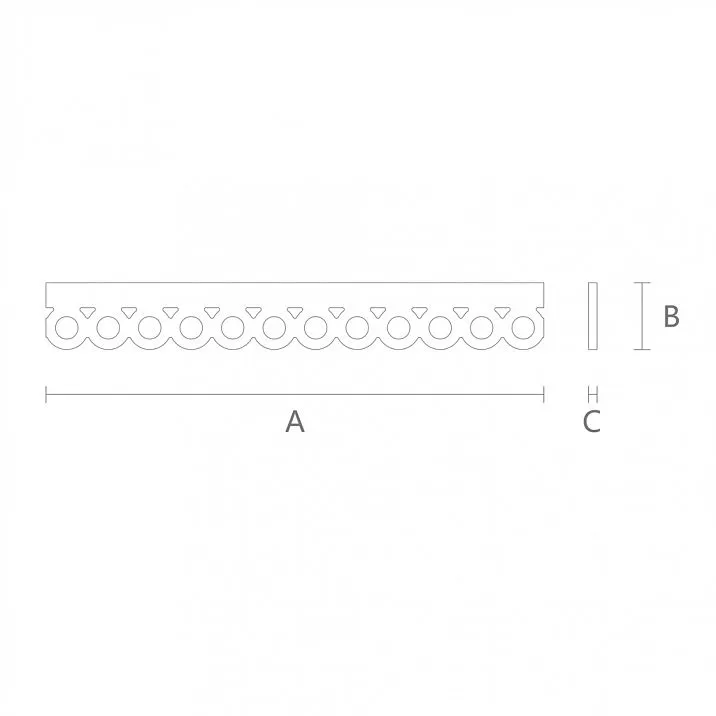 Elegant Carved Casings NL-14 Drawing