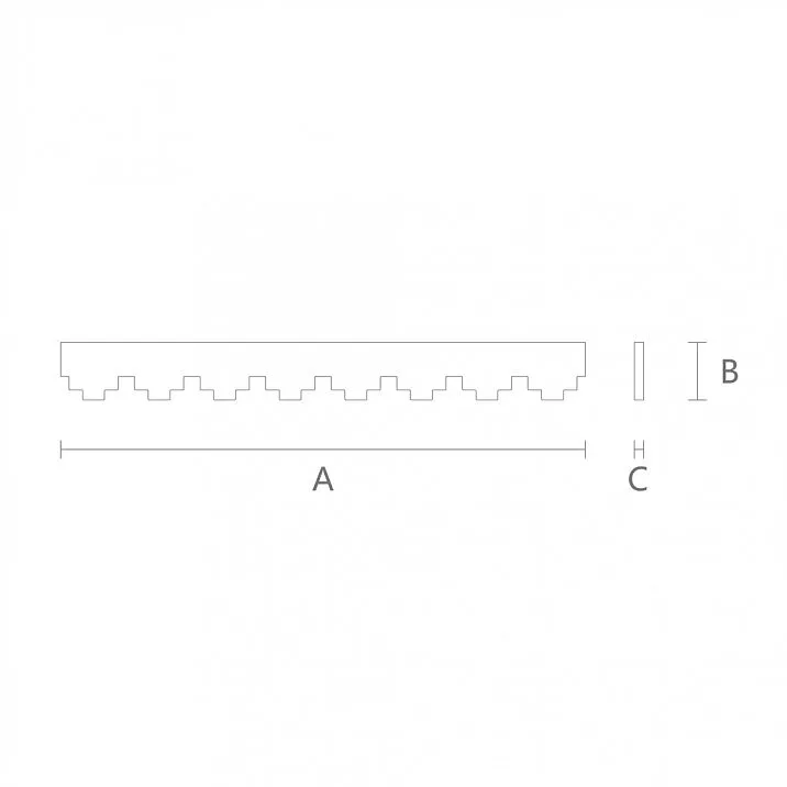 Carved Window Trim NL-1 Drawing