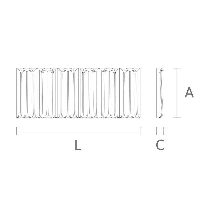 Durable and stylish K-065 molding for home design